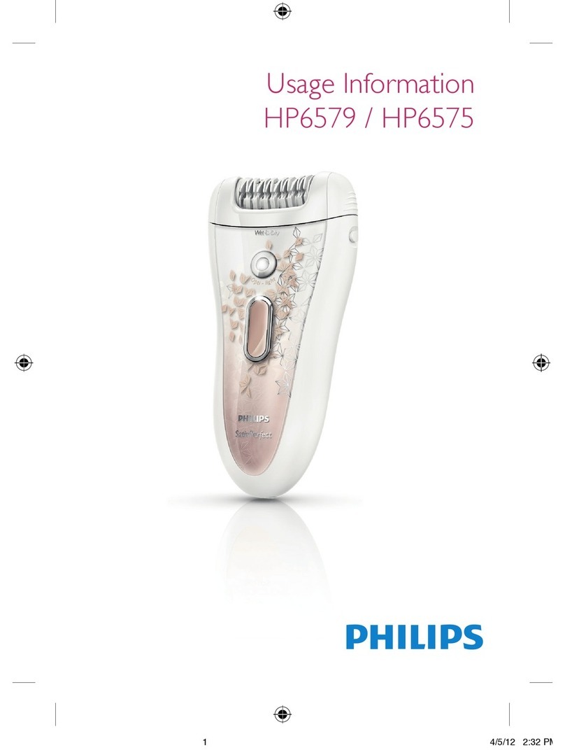 Philips HP6579 Owner's manual