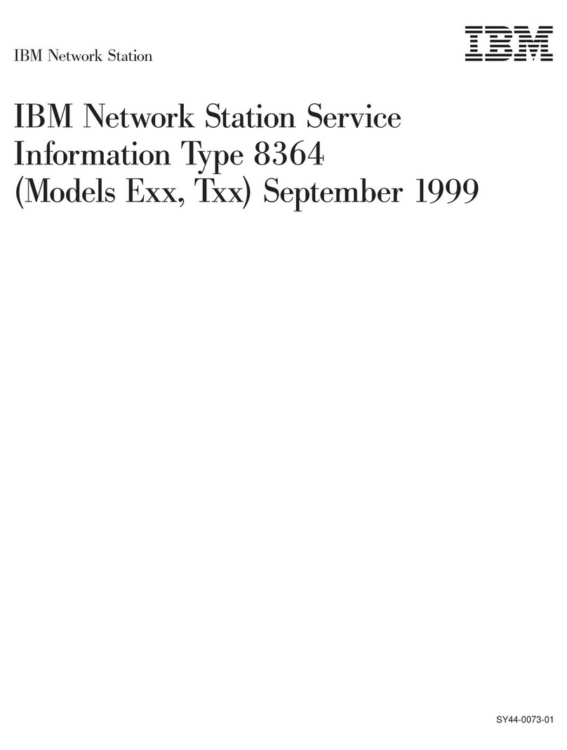 IBM 8364 E series user manual