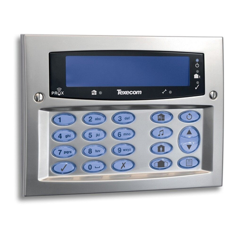 Texecom INS555-3 user guide