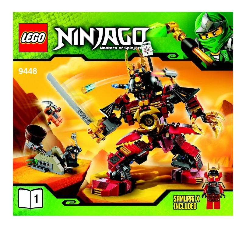 LEGO ninjago 9448 User manual