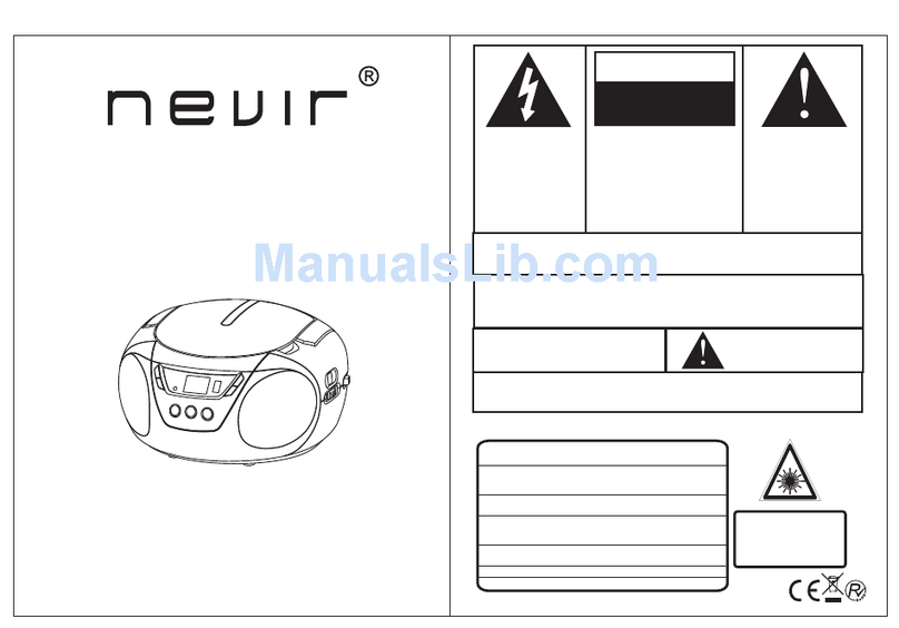Nevir NVR-459U User manual