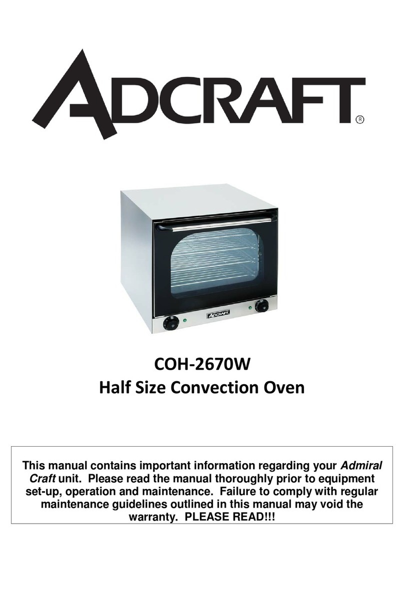 Adcraft coh-2670w manual