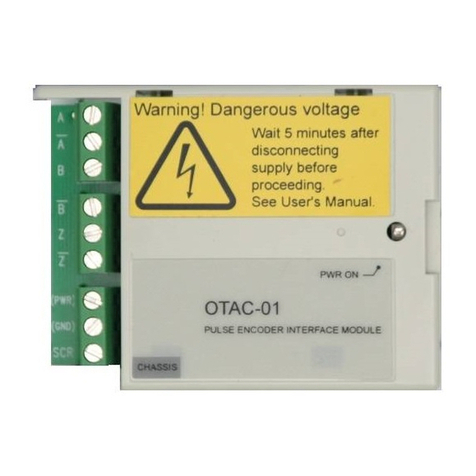 ABB OTAC-01 User manual