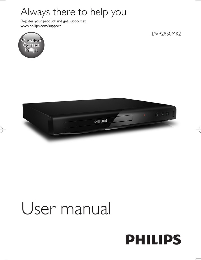 Philips DVP2850MK2 User manual
