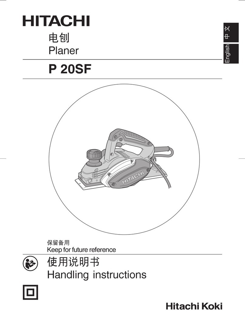 Hitachi P 20SF User manual