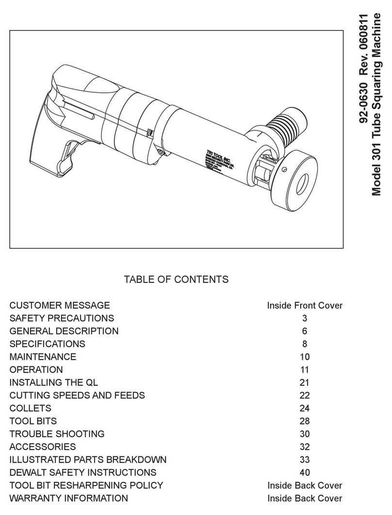 TRI tool 301A user manual