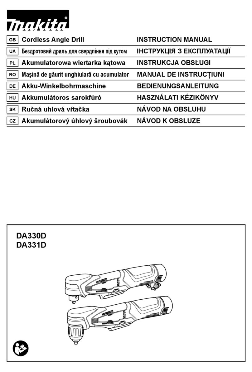 Makita DA330D instruction manual Makita DA330D instruction manual