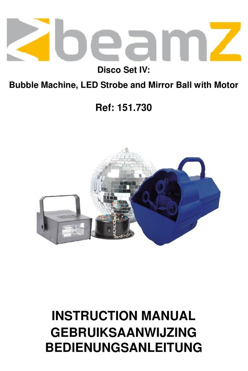 Beamz 151.730 instruction manual