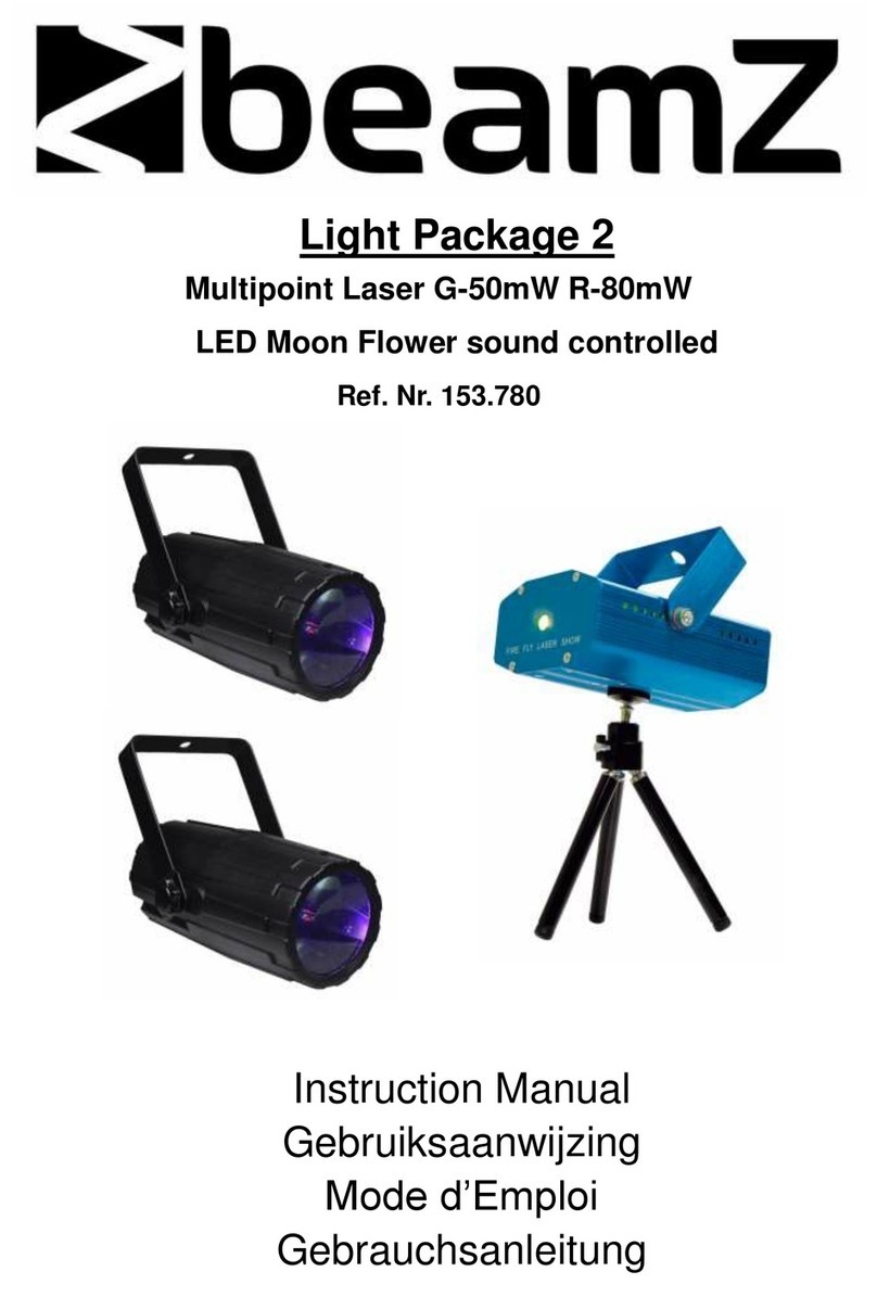 Beamz Light Package 2 instruction manual Beamz Light Package 2 instruction manual