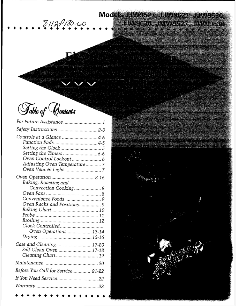 Amana RS40 SERIES User manual