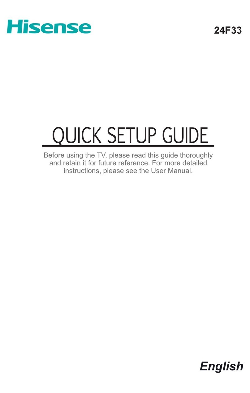 Hisense 24F33 User manual