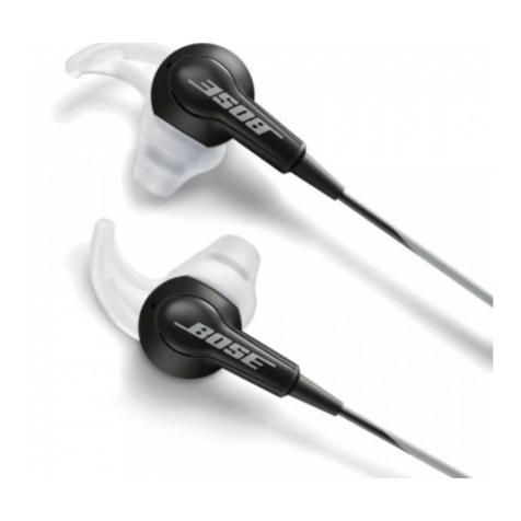 Bose SoundTrue User manual Bose SoundTrue User manual