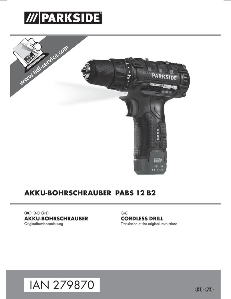 Parkside PABS 12 B2 User manual