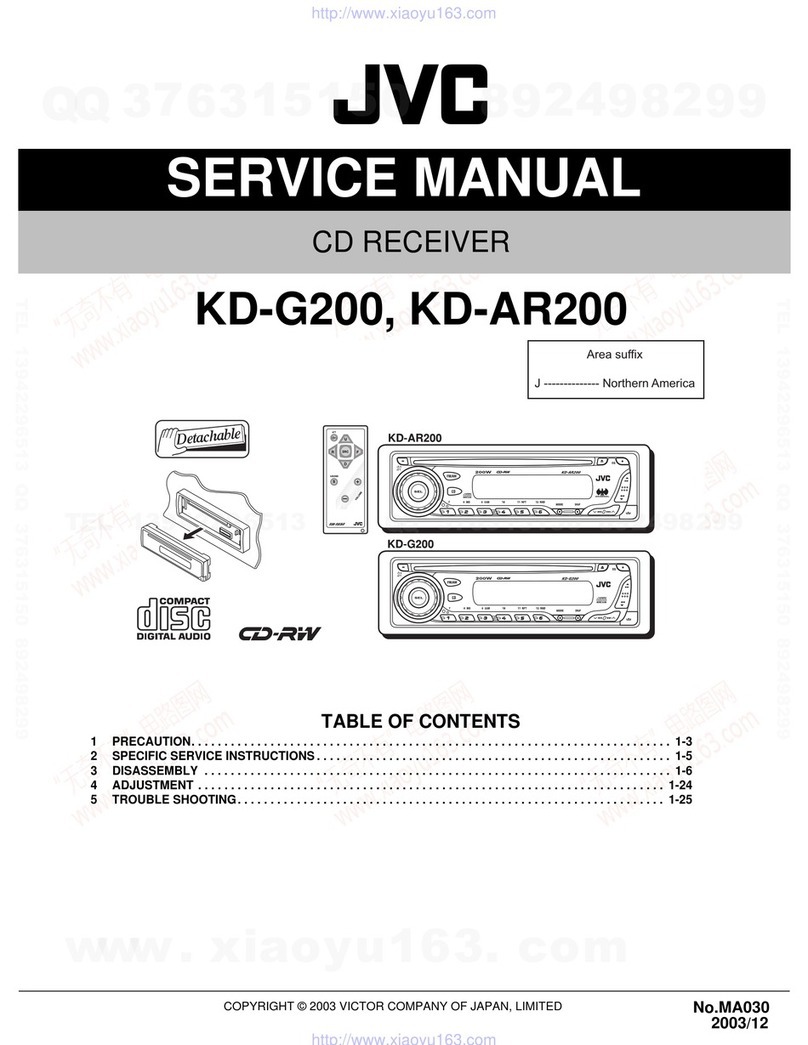 JVC KD-G200 User manual