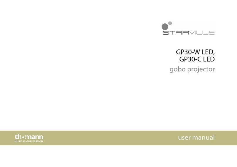 thomann GP30-W LED User manual