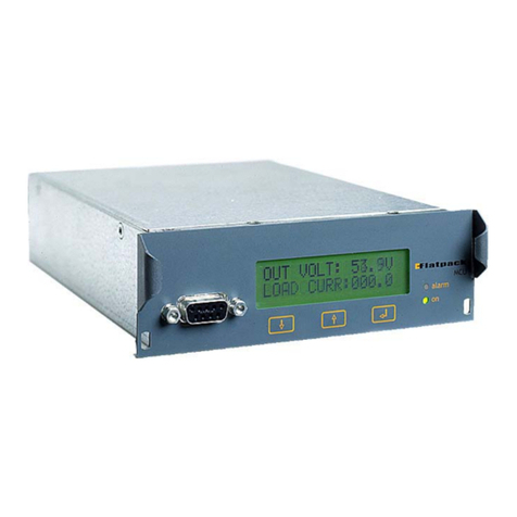 Eltek Flatpack MCU User manual