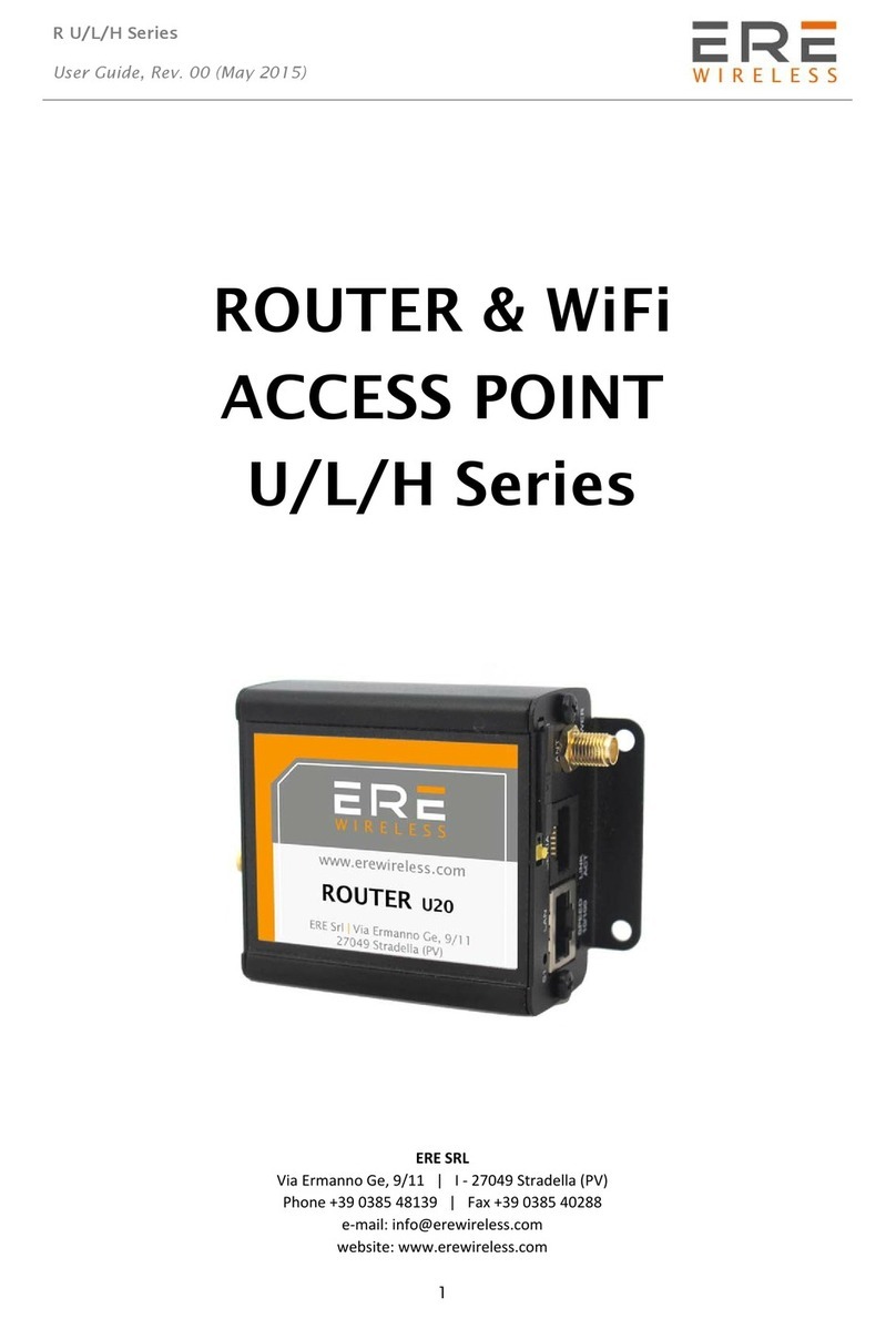 ERE U Series manual