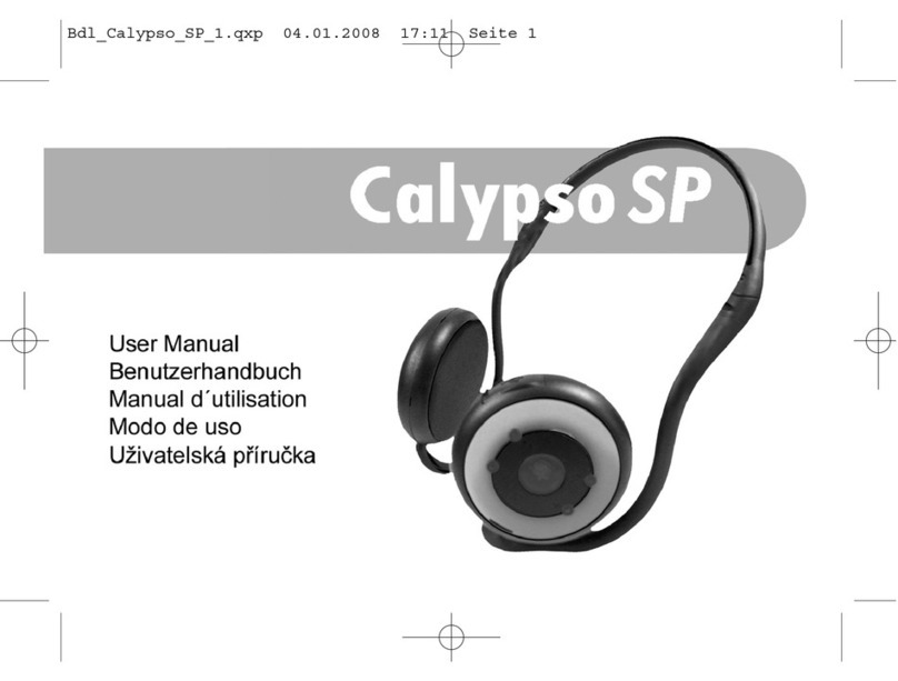 B-Speech calypso-SP User manual