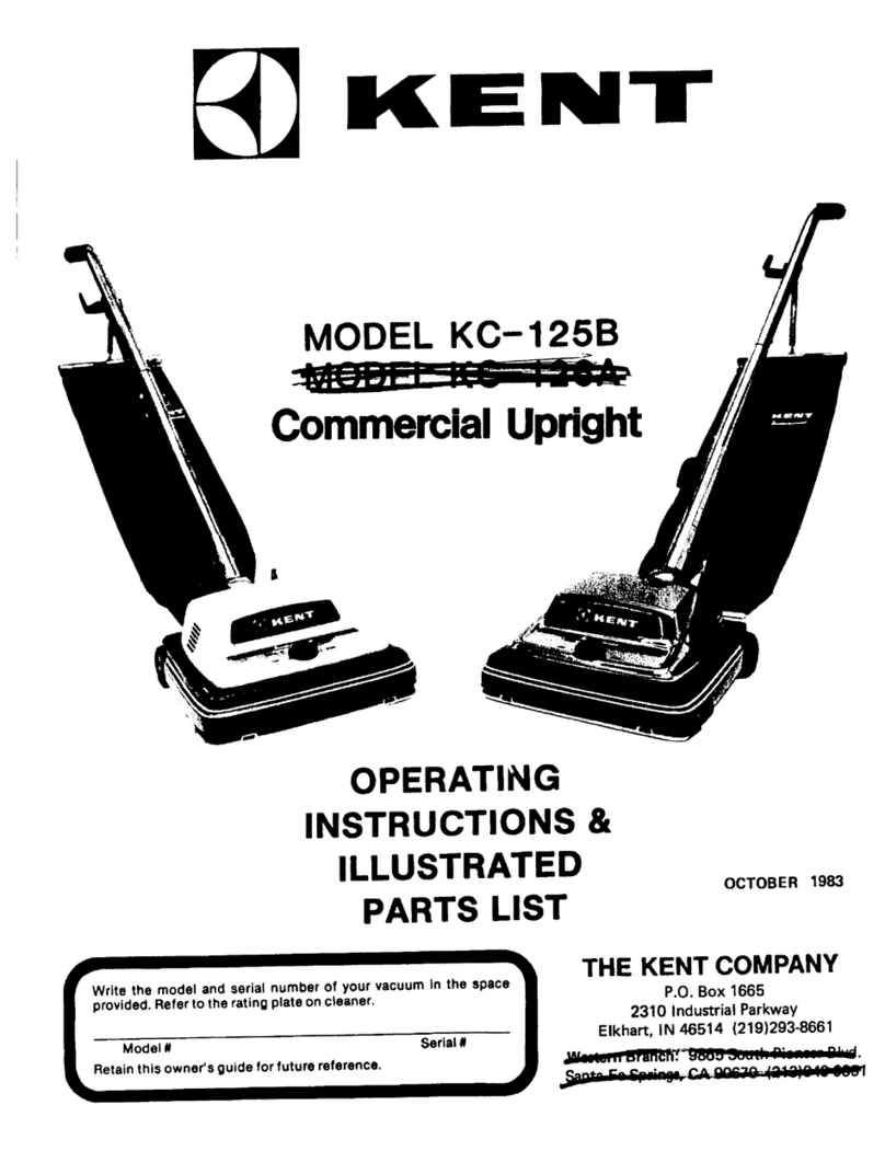 KENT KC-125B Setup guide KENT KC-125B Setup guide