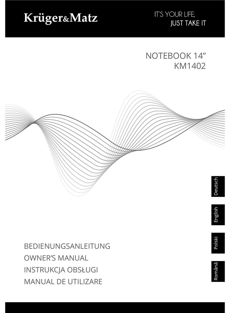 Kruger&Matz KM1402 owner's manual