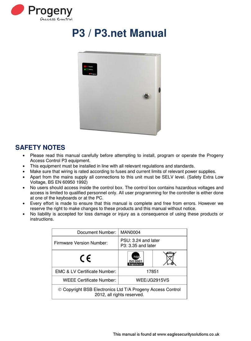 Progeny P3 user manual