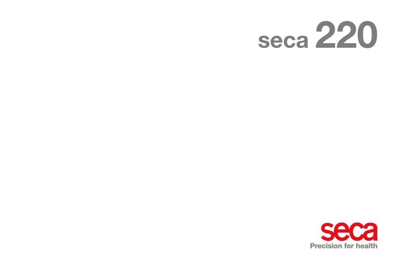 Seca 220 user manual