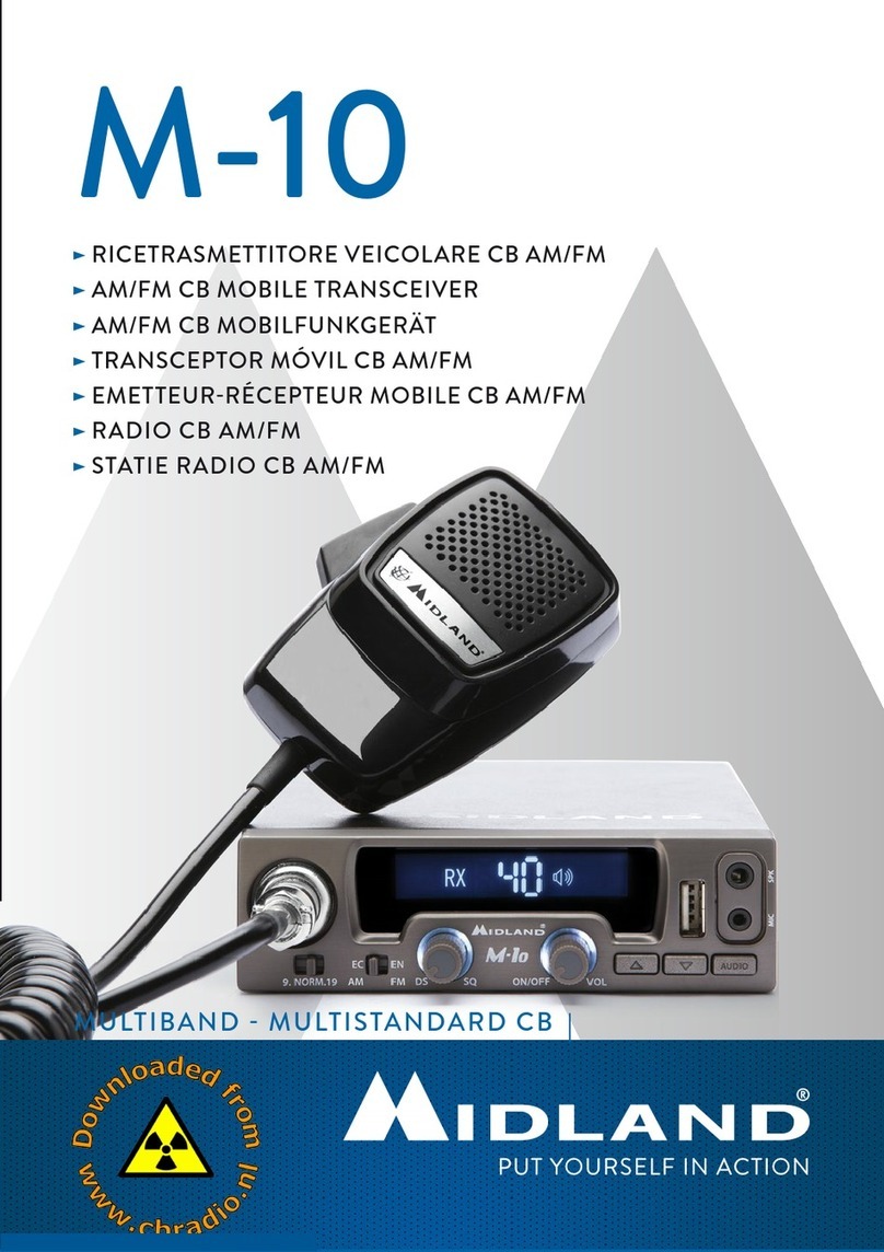 Midland M-10 User manual