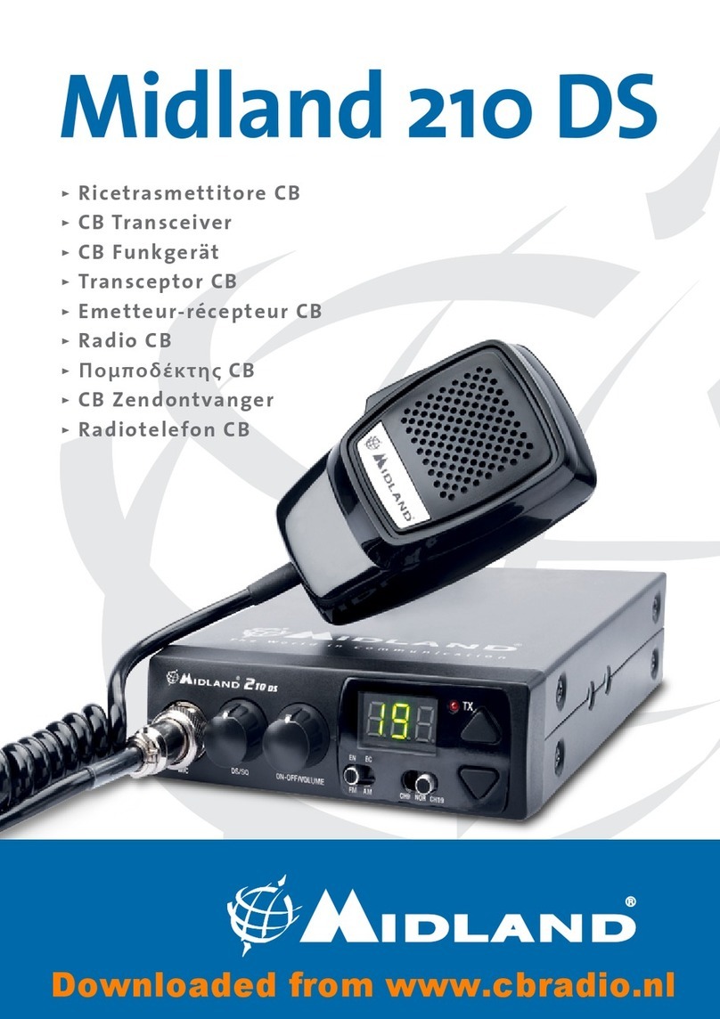 Midland 210 DS user guide