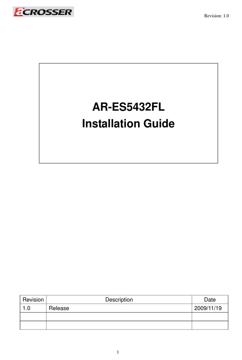Acrosser Technology AR-ES5432FL User manual Acrosser Technology AR-ES5432FL User manual