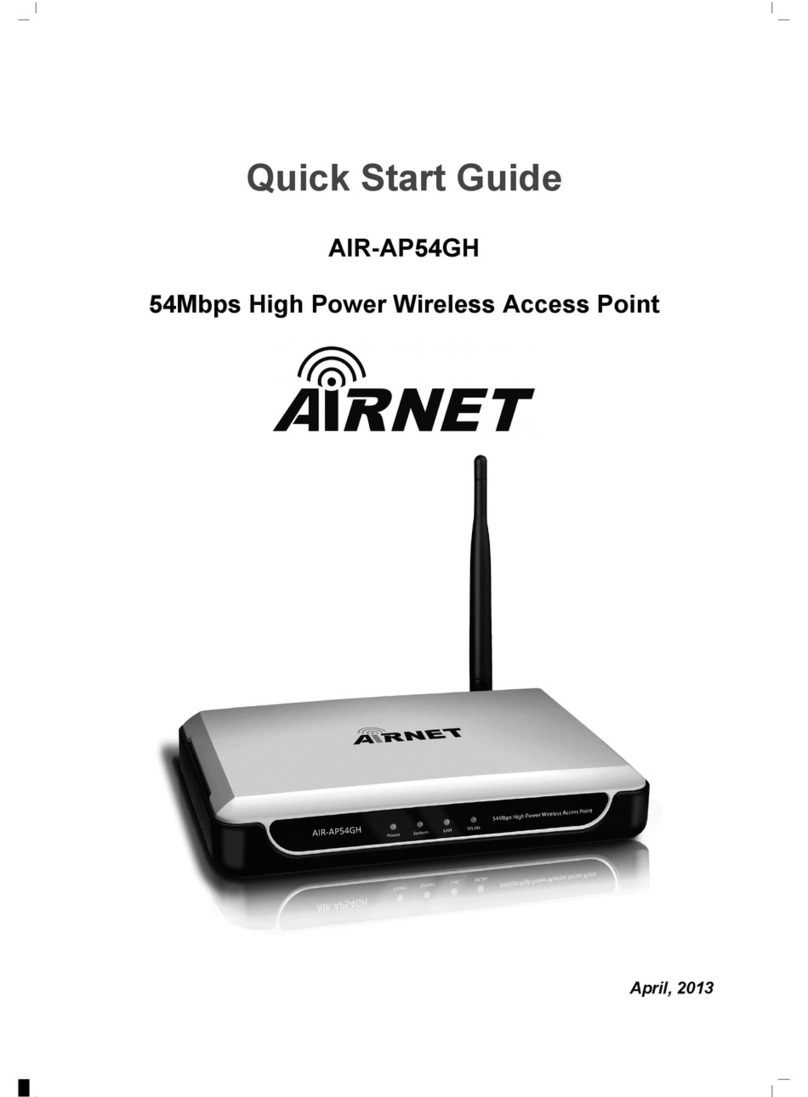 airnet AIR-AP54GH quick start guide