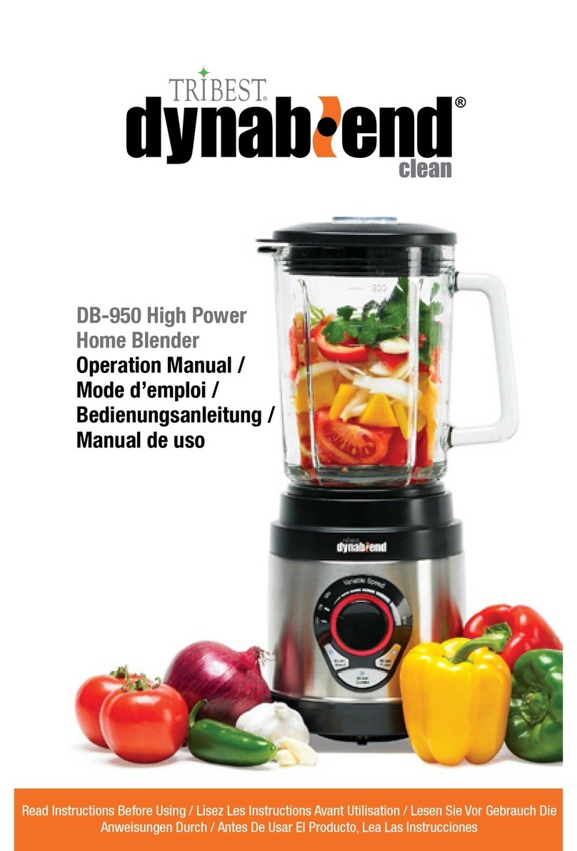 Dynablend db950 User manual