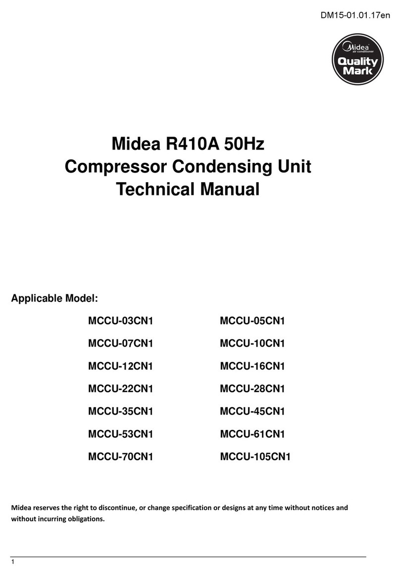 Midea MCCU-03CN1 User manual Midea MCCU-03CN1 User manual