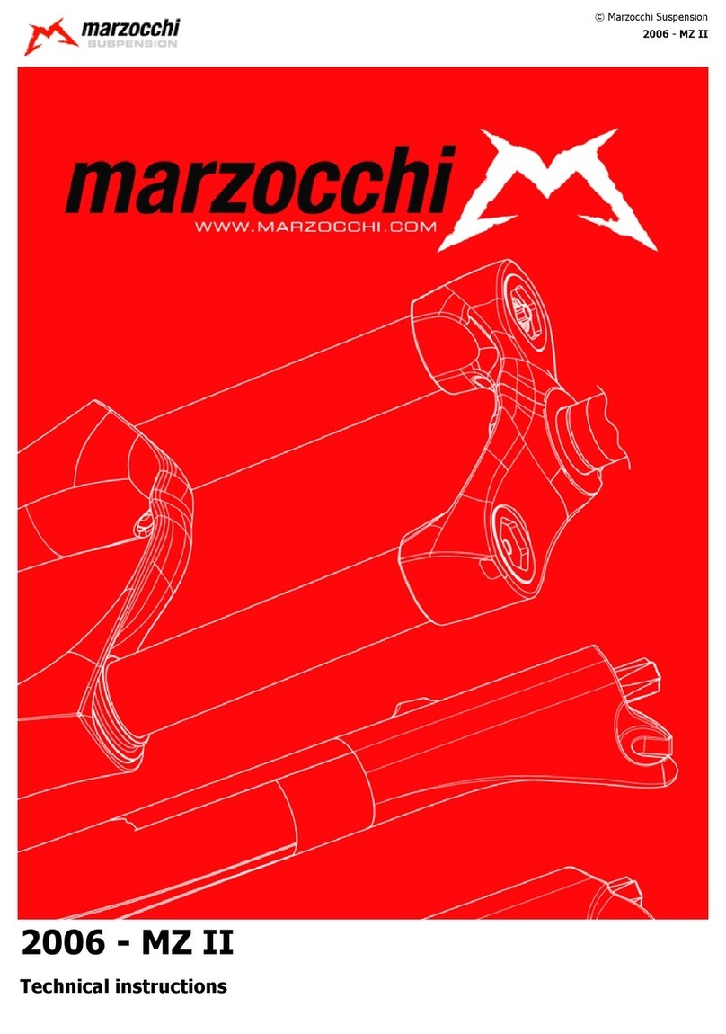 Marzocchi MZ II 2006 Owner's manual