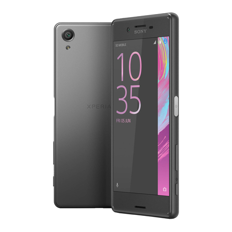 Sony Xperia X F5121 User manual