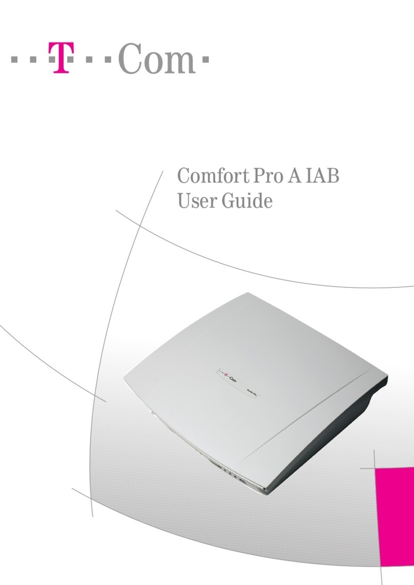 T-COM Comfort Pro A IAB user guide