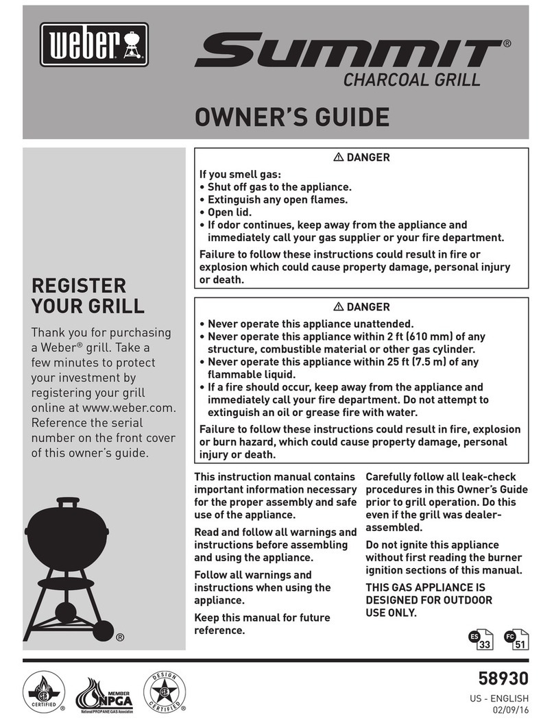 Weber Summit Series User manual