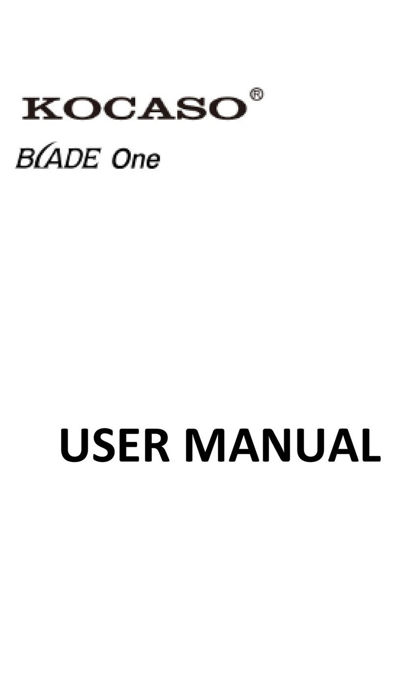KOCASO blade one User manual