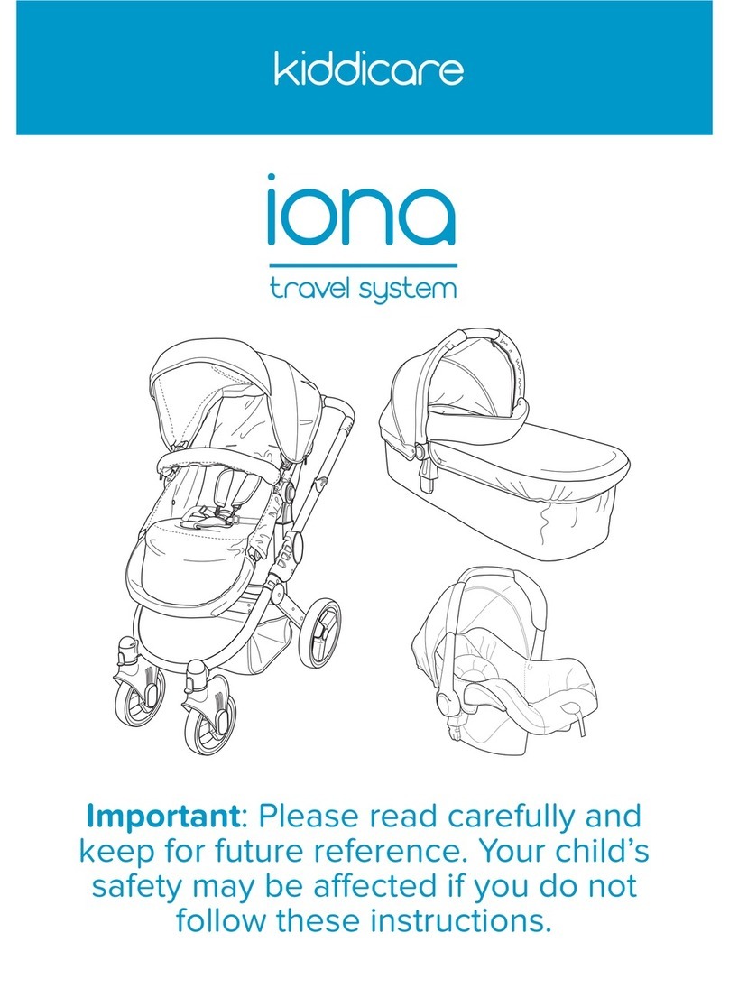 Kiddicare Iona instruction manual