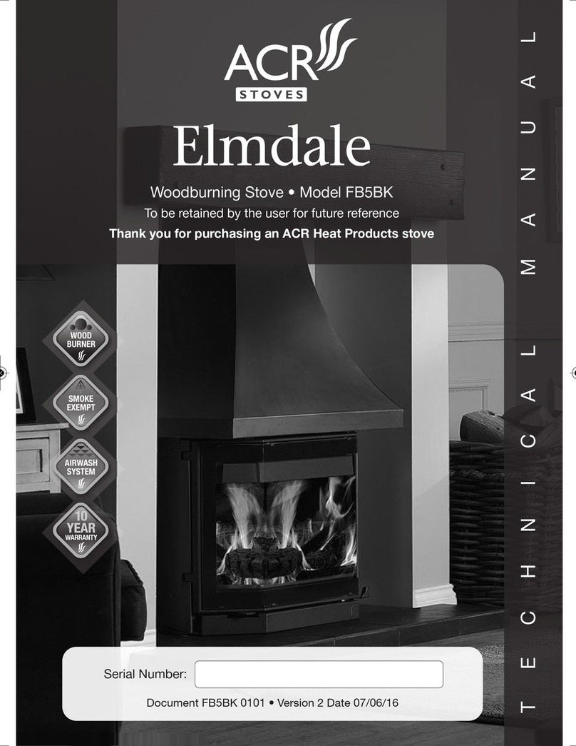 ACR STOVES FB5BK Technical manual ACR STOVES FB5BK Technical manual
