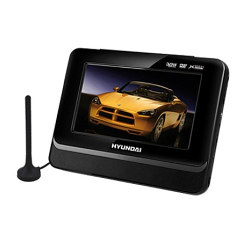 Hyundai PDL 756U DVBT User manual