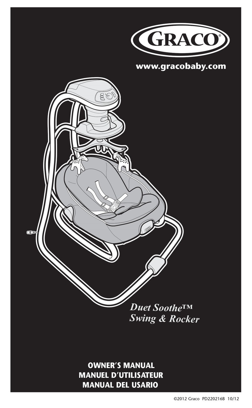 Graco Duet Soothe User manual