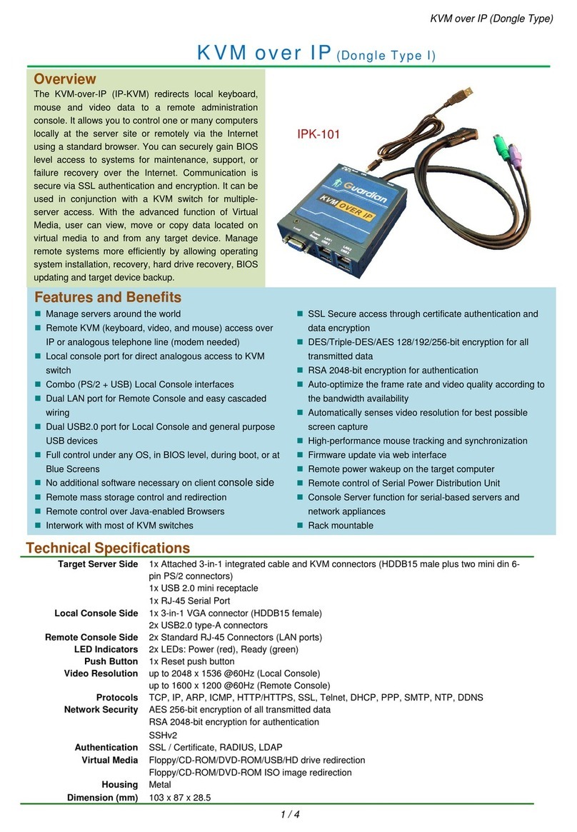 Guardian IPK-101 User manual