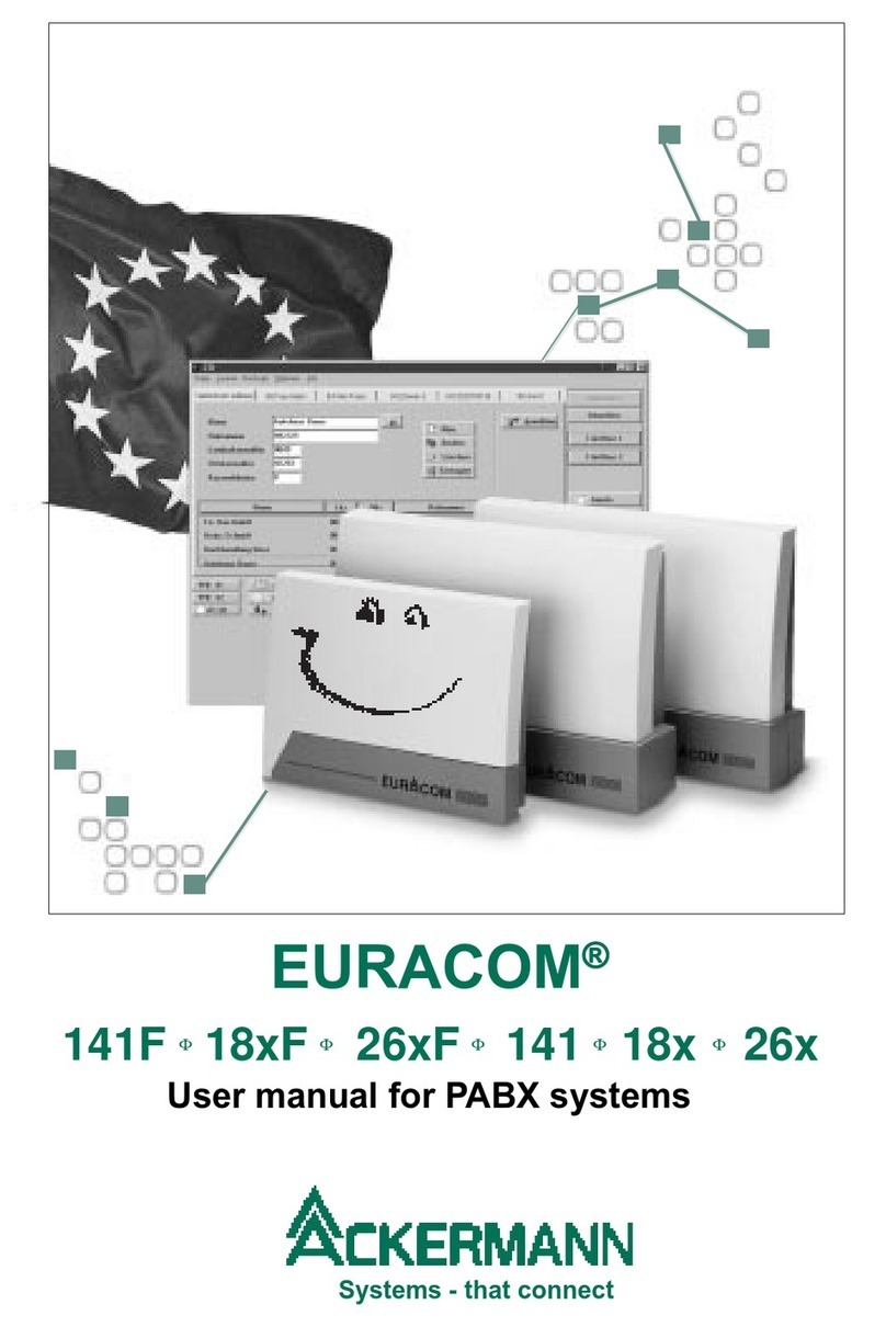 ACKERMANN euracom 141F User manual