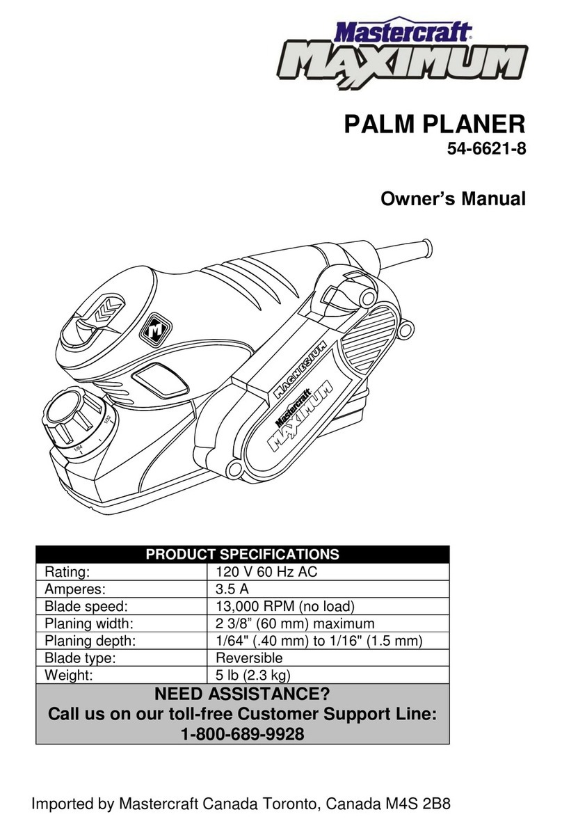 MasterCraft 54-6621-8 owner's manual