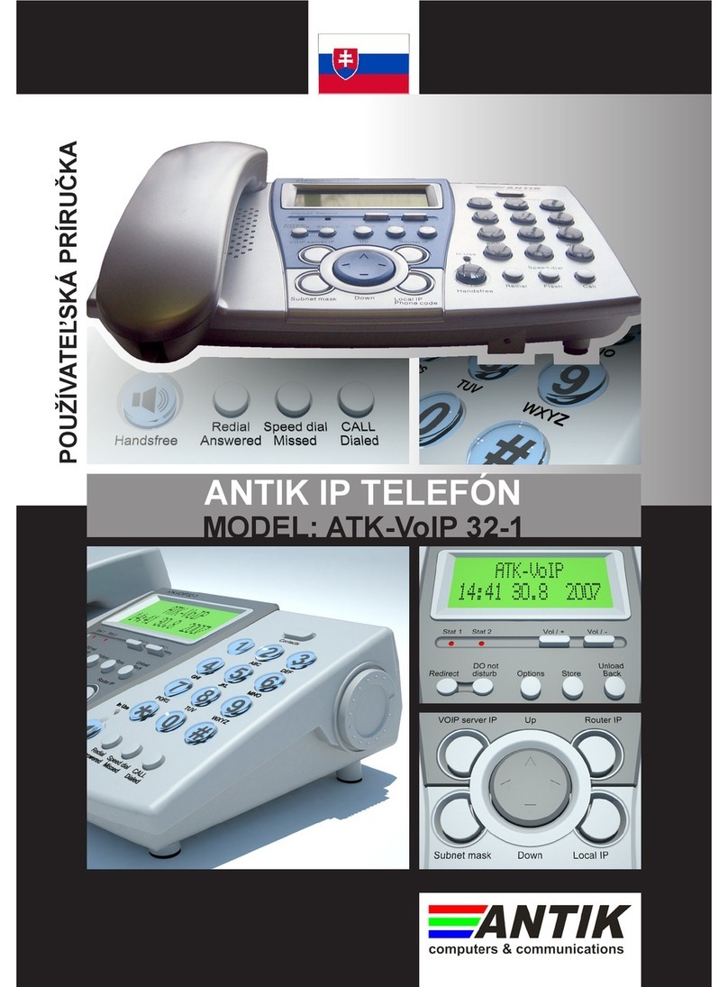 Antik ATK-VoIP 32-1 user manual
