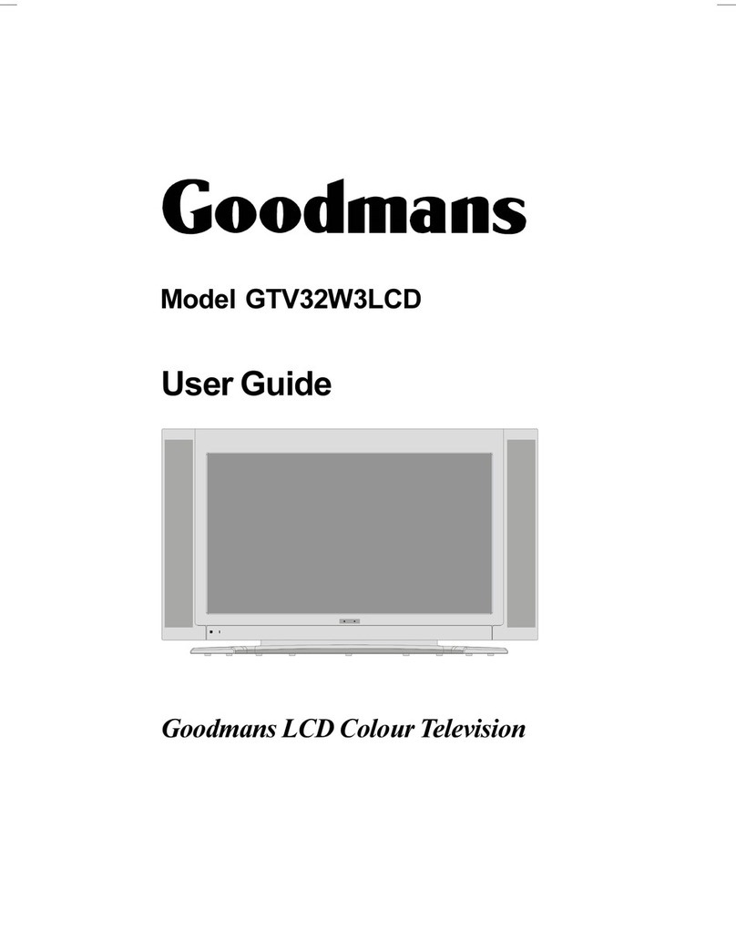 Goodmans GTV32W3LCD User manual