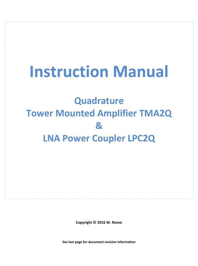 Reeve TMA2Q instruction manual