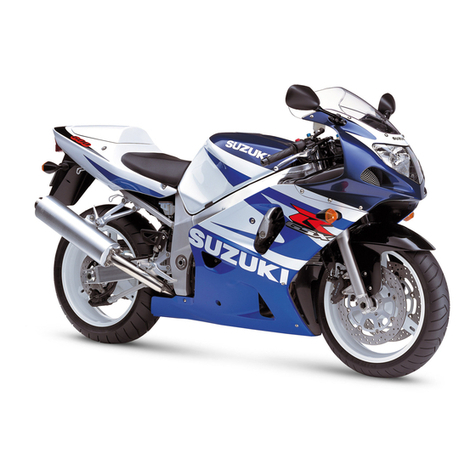 Suzuki GSX R600 2003 owner's manual