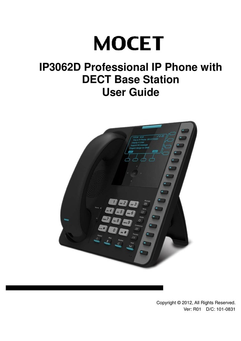 Mocet IP3062D user guide