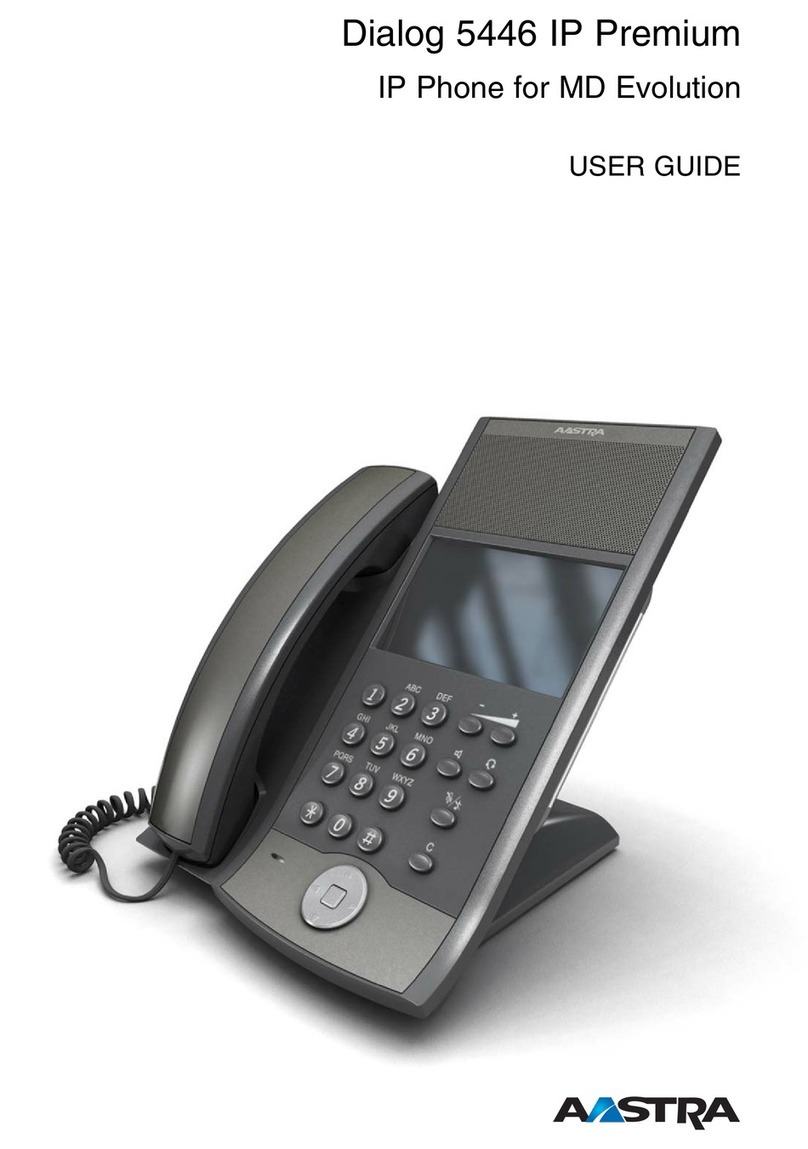 Aastra Dialog 5446 IP Premium user guide